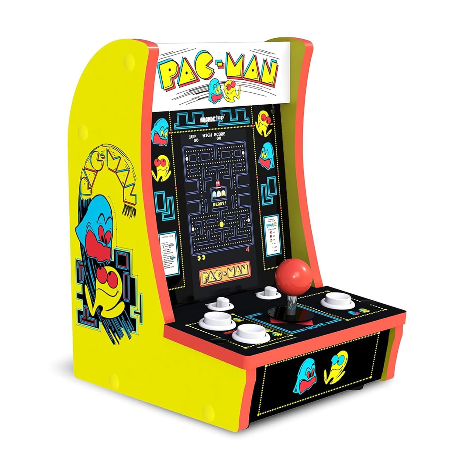 Arcade1Up Pac-Man Countercade Countertop Arcade Machine