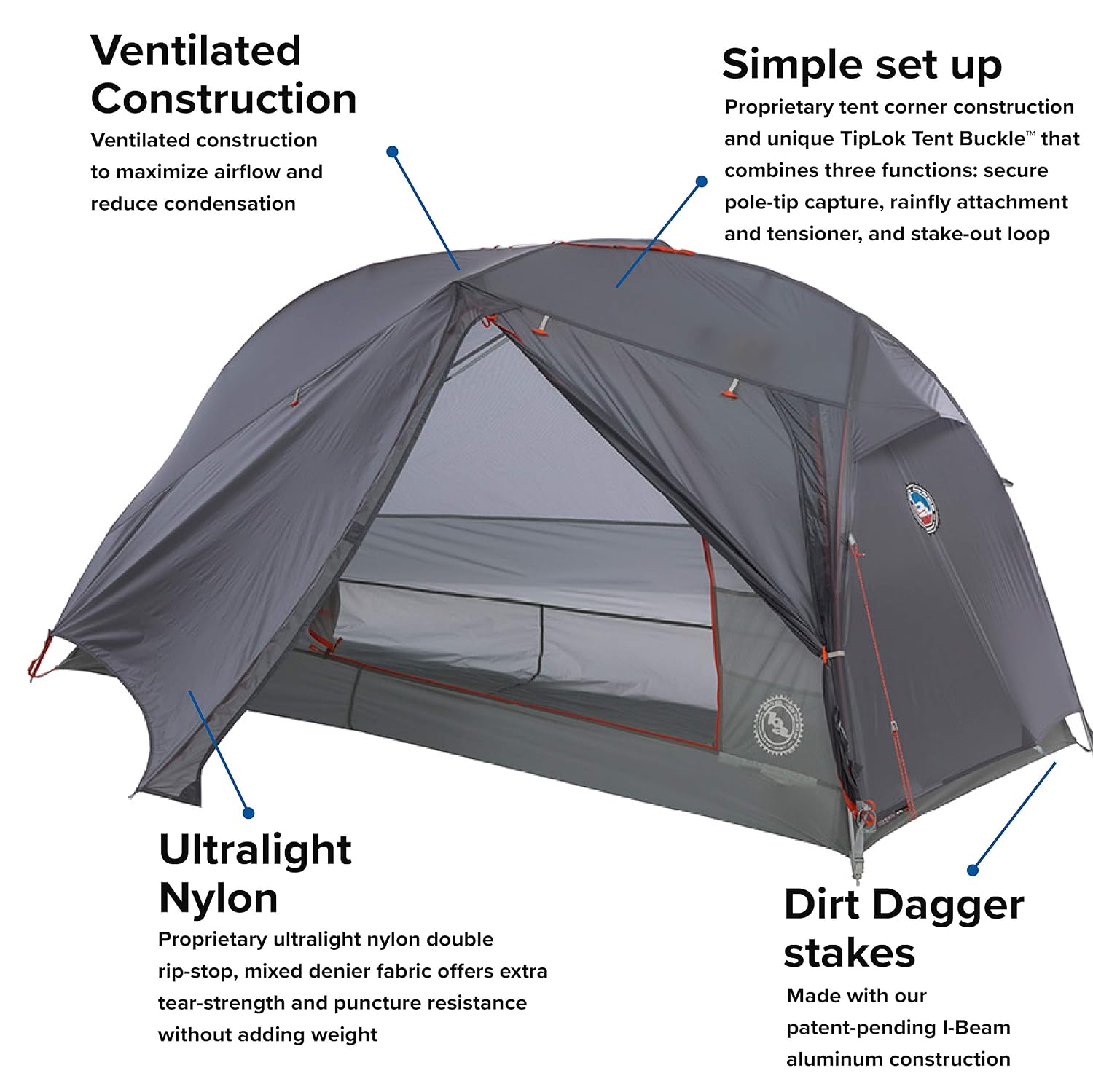 Big Agnes Copper Spur HV UL Ultralight Bikepacking Tent