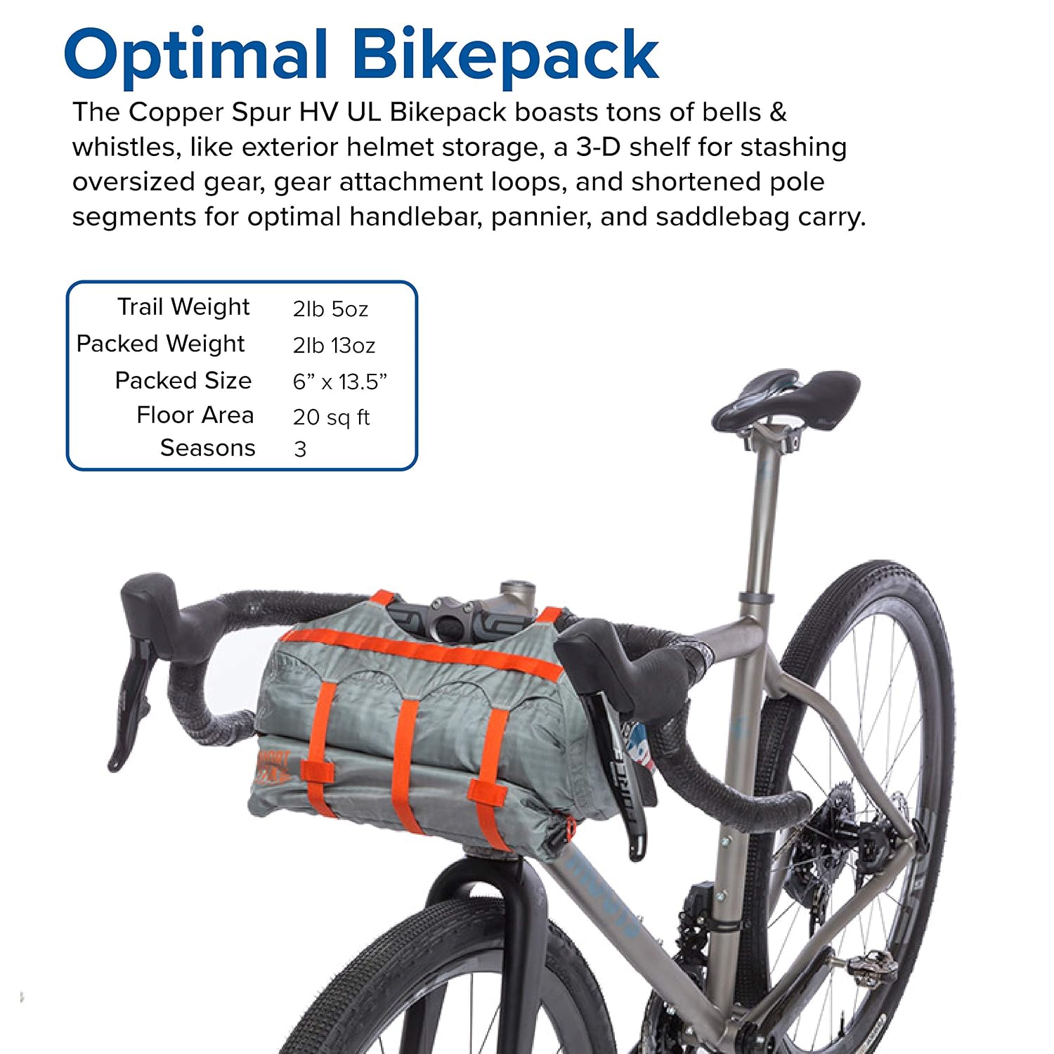 Big Agnes Copper Spur HV UL Ultralight Bikepacking Tent