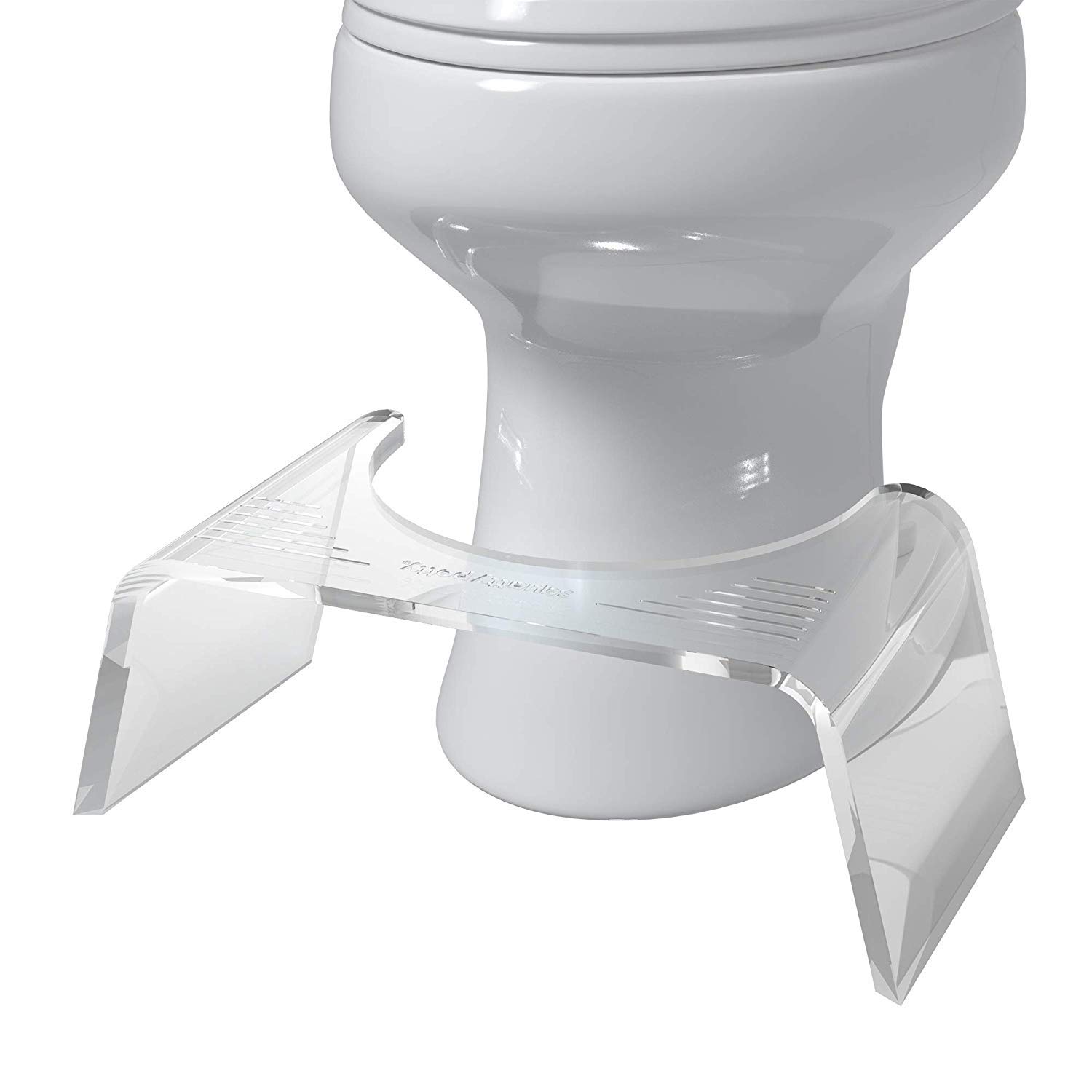 Squatty Potty Slim Ghost Acrylic 7 Inch Toilet Stool
