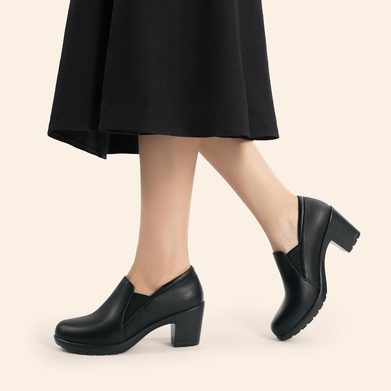 DREAM PAIRS Block Heel Women's Dress Shoes