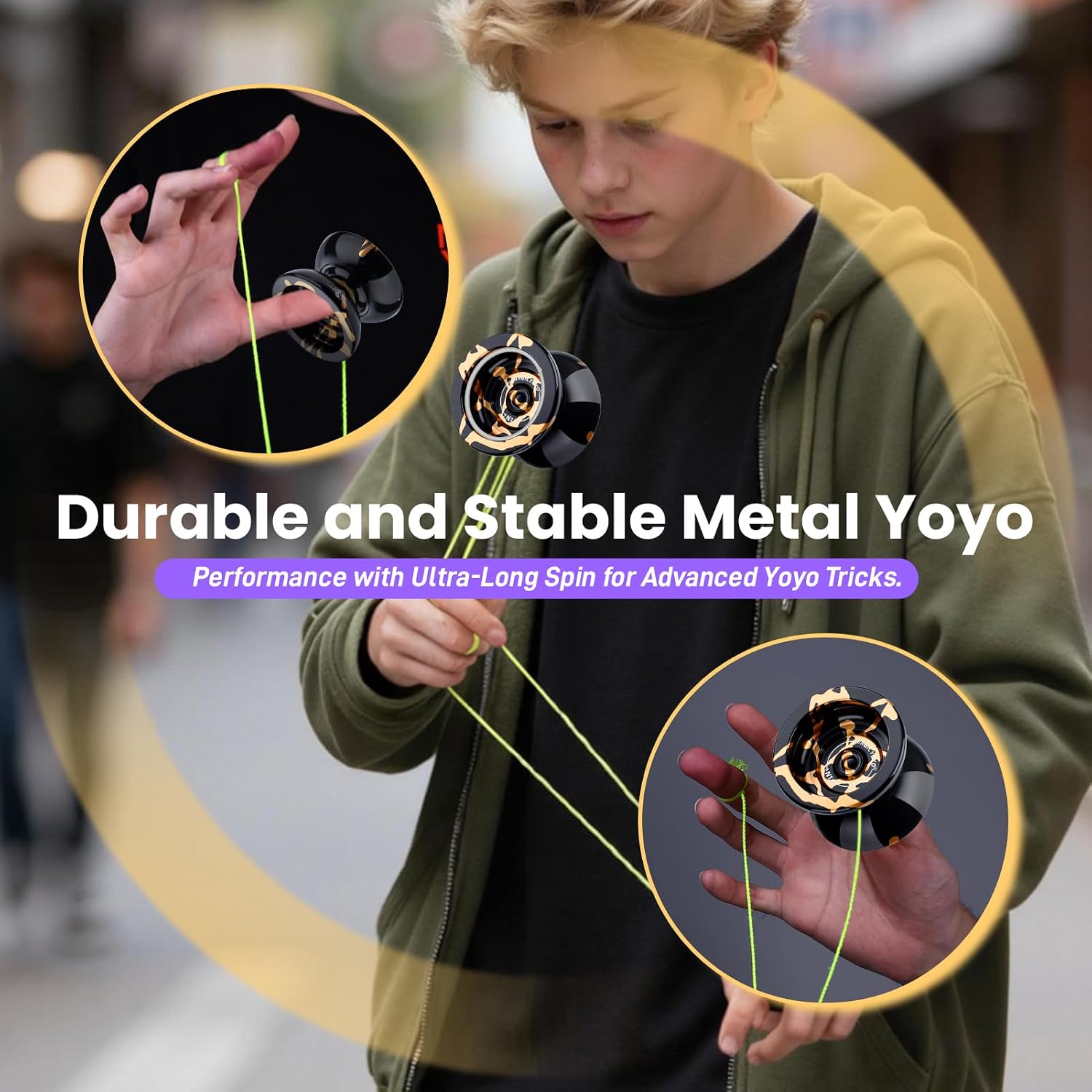 MAGICYOYO N11 Metal Unresponsive Professional Yoyo