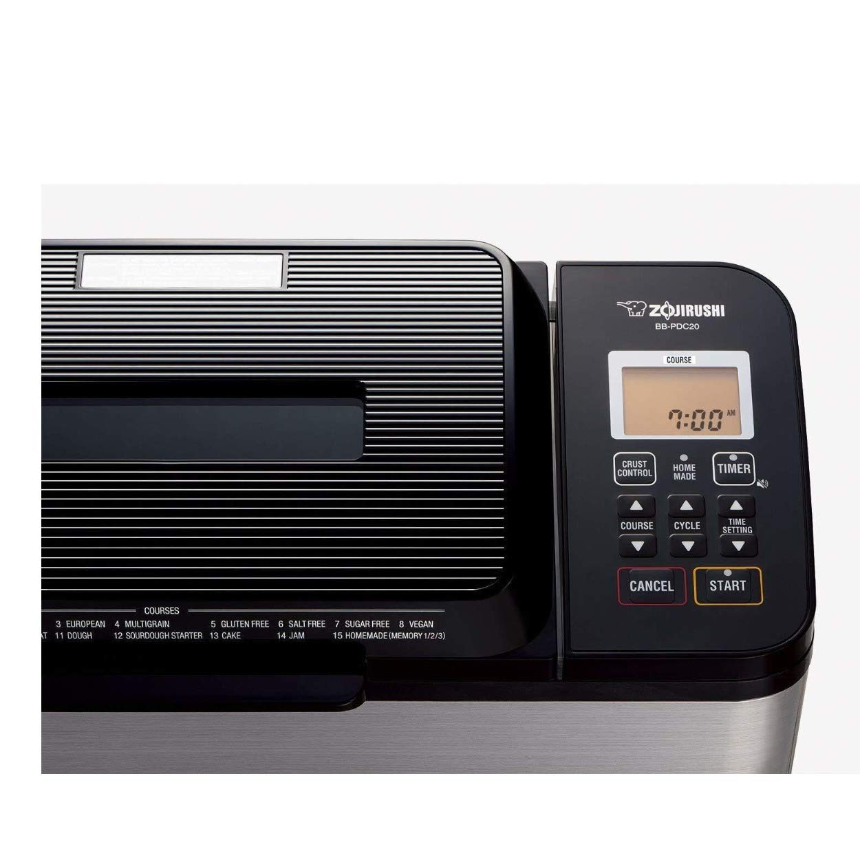 Zojirushi BB-PDC20BA Virtuoso Plus 2-Lb Breadmaker